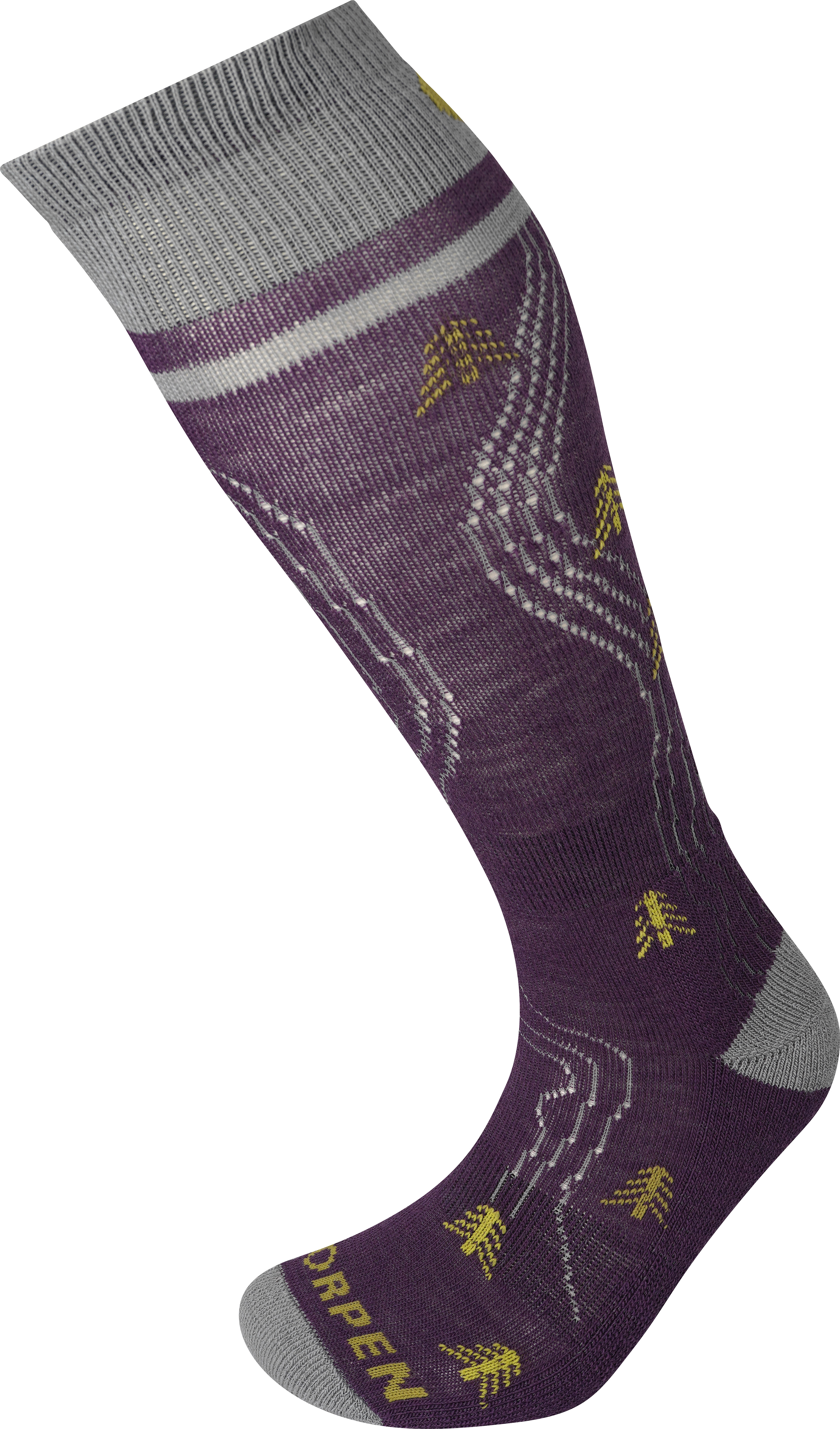 Image Lorpen S2MWC Ski Mid 2Pack Eco Femme GRIS/PRUNE M
